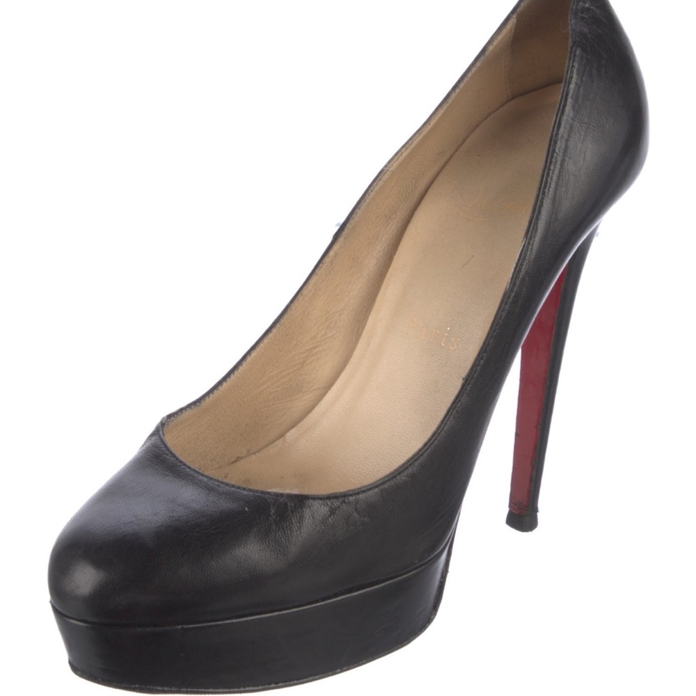 Christian Louboutin Leather Pumps Worn 38